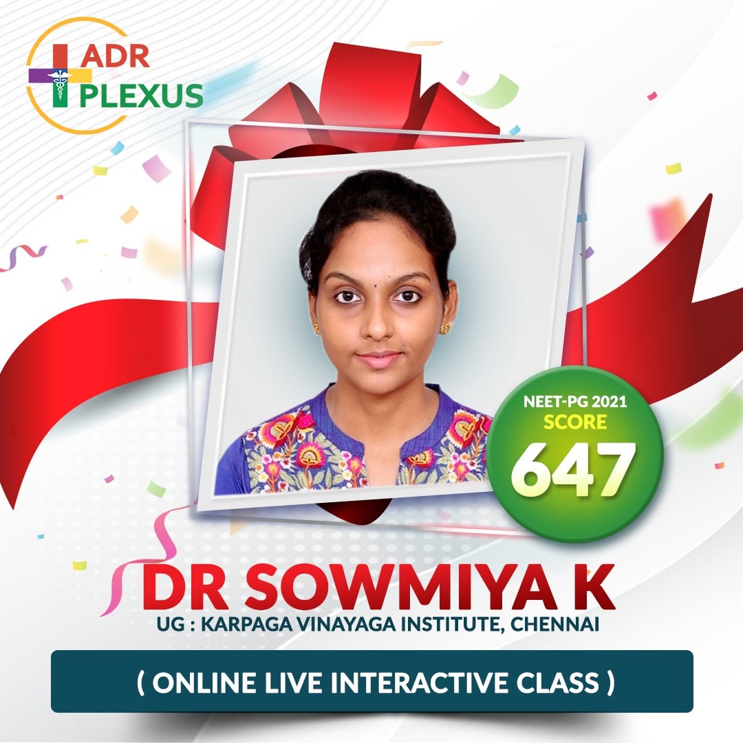 Dr SOWMIYA K