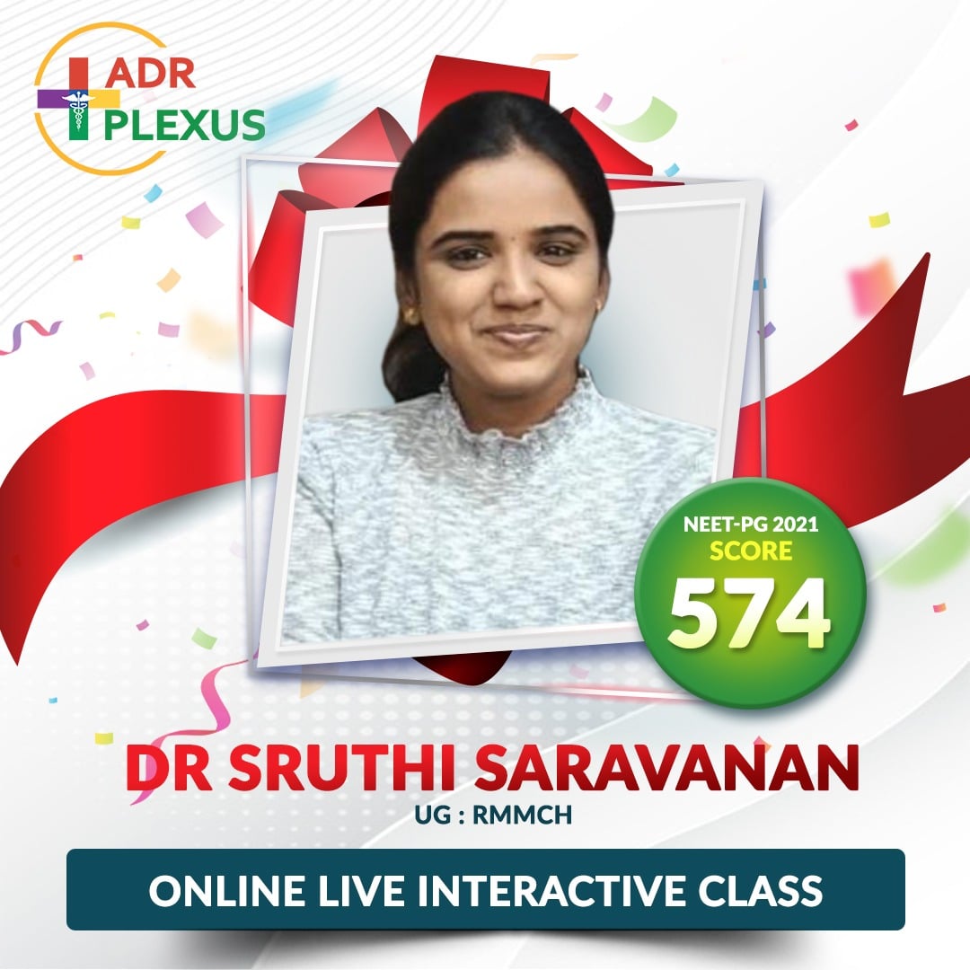 Dr Sruthi Saravanan