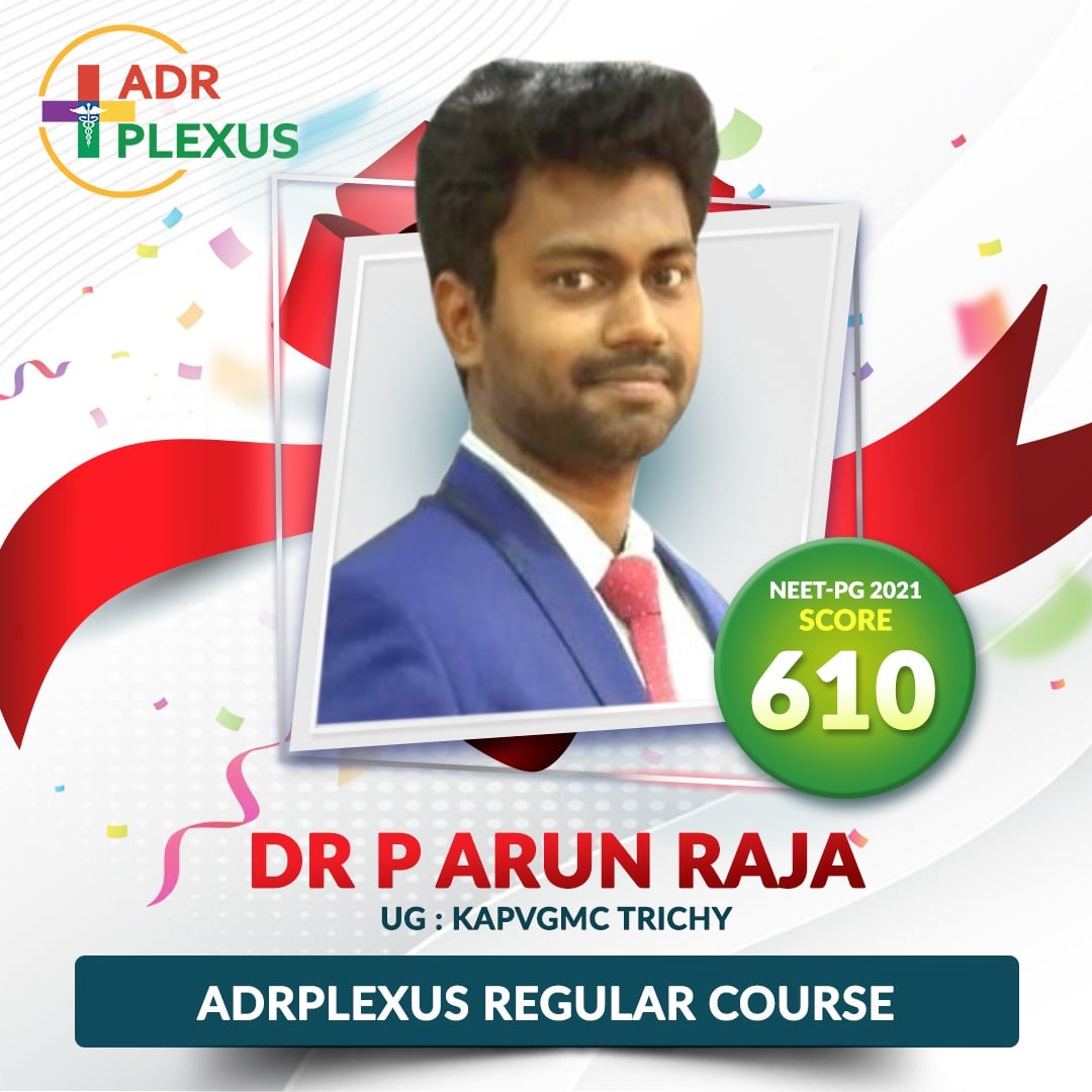 Dr Arun Raja P