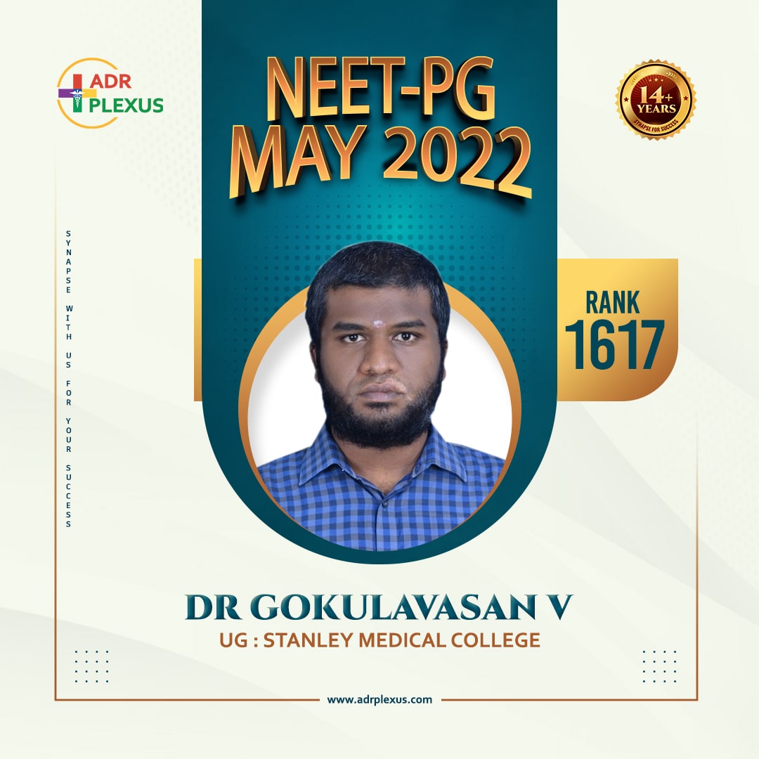 Dr Gokulavasan V