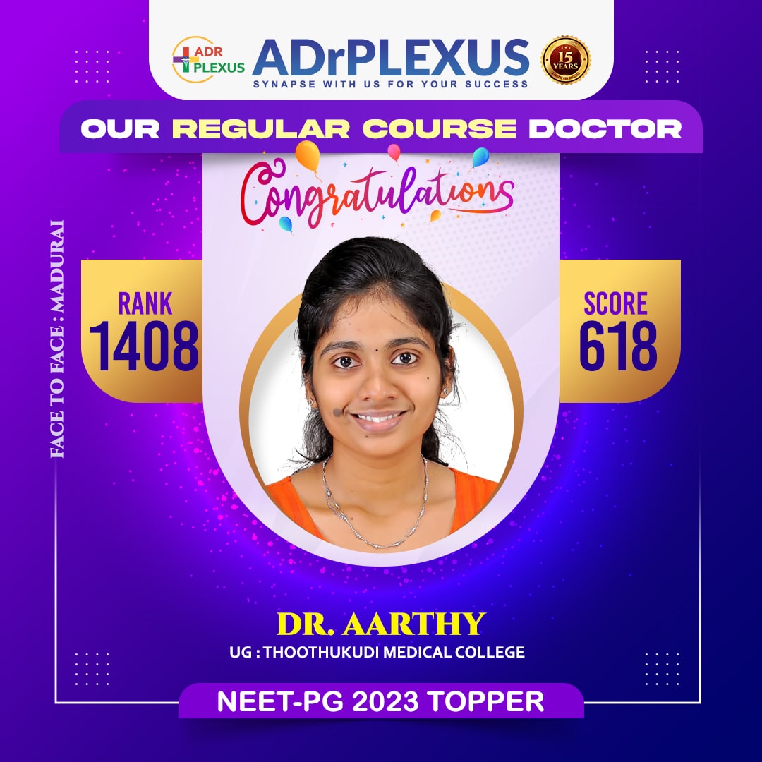 DR. AARTHY