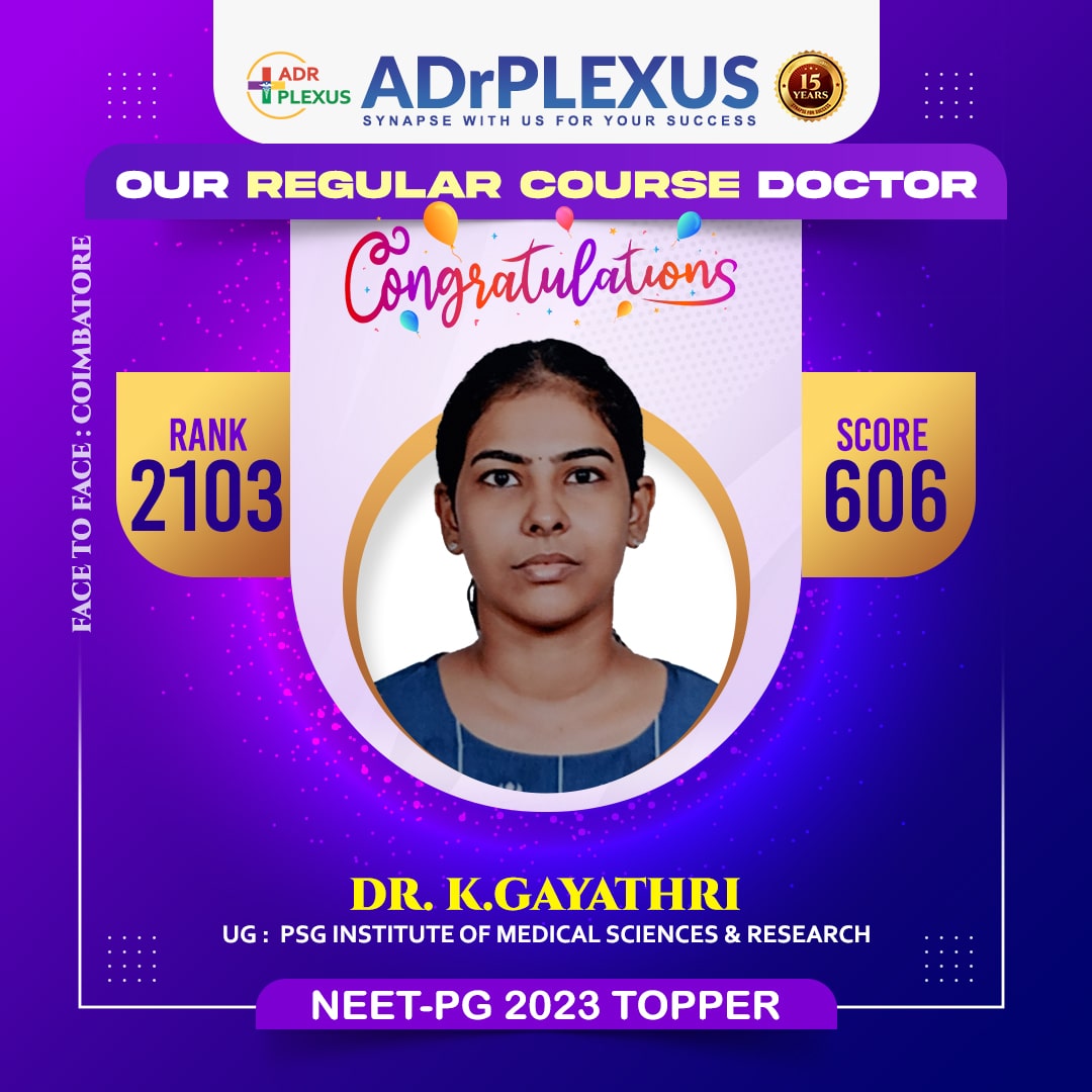 DR. K. GAYATHRI