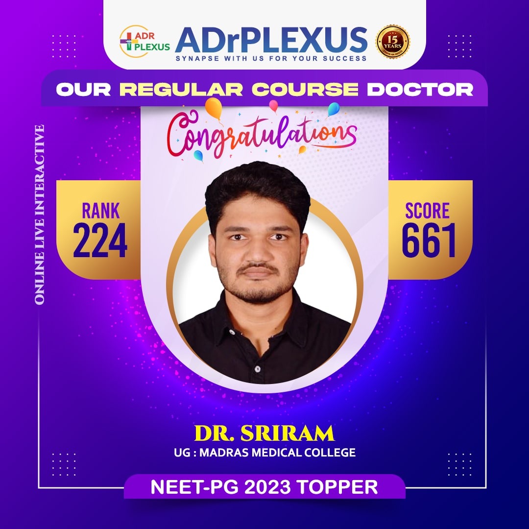 DR. SRIRAM