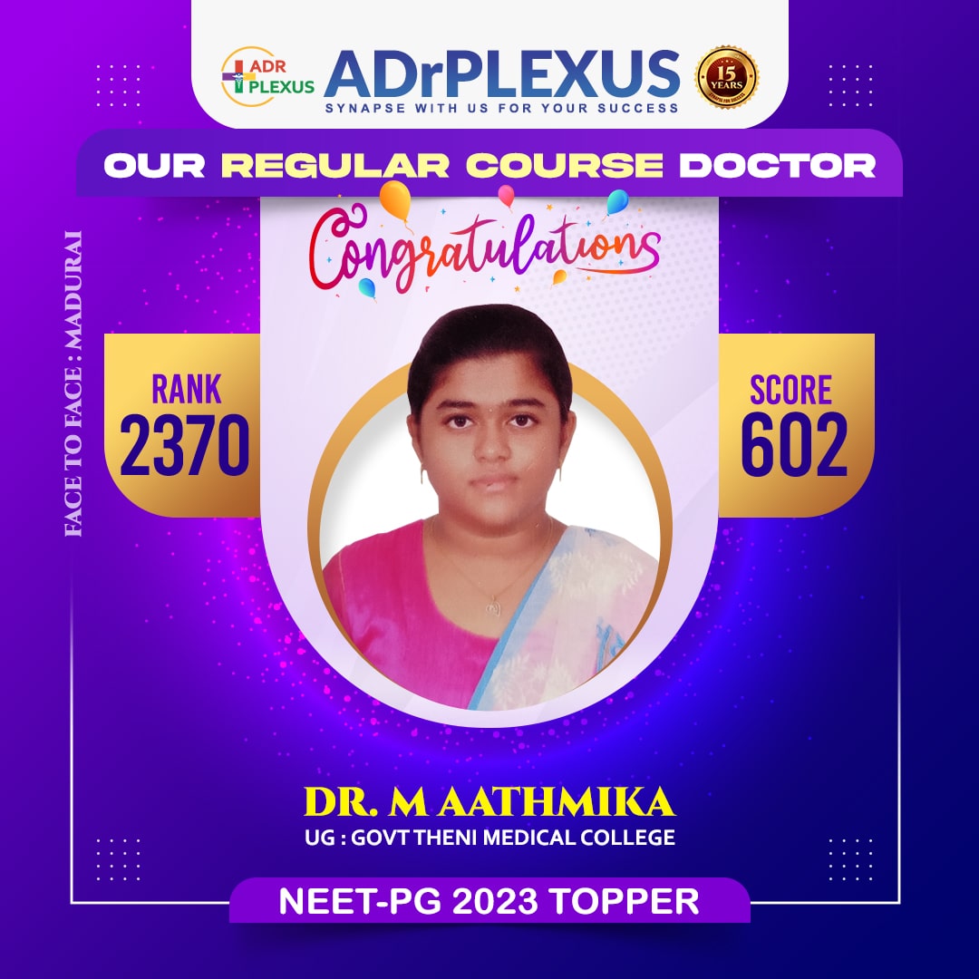 DR. M. AATHMIKA