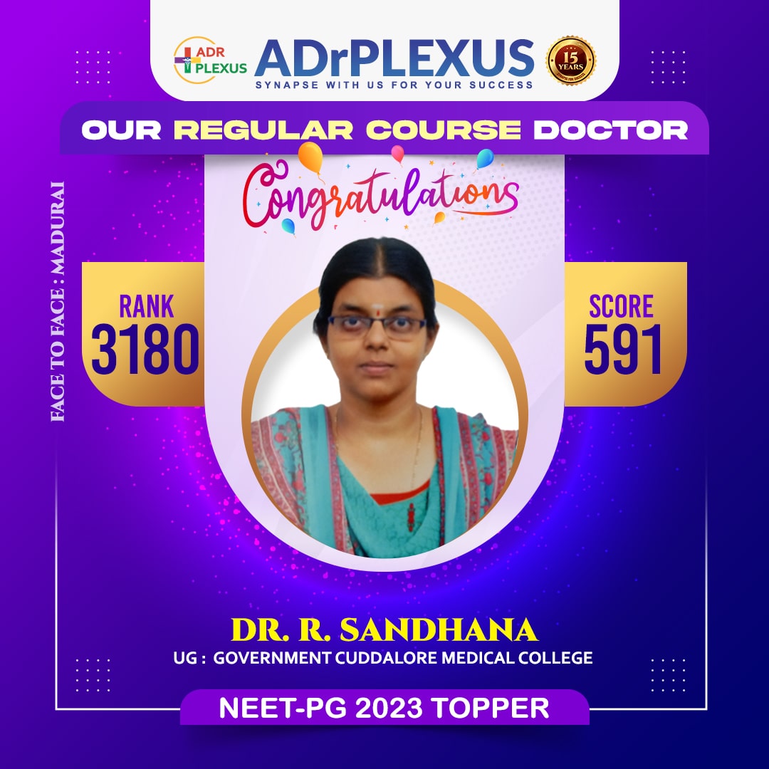 DR. R. SANDHANA