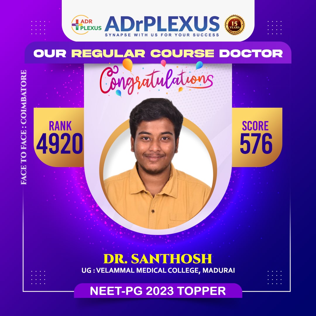 DR. SANTHOSH