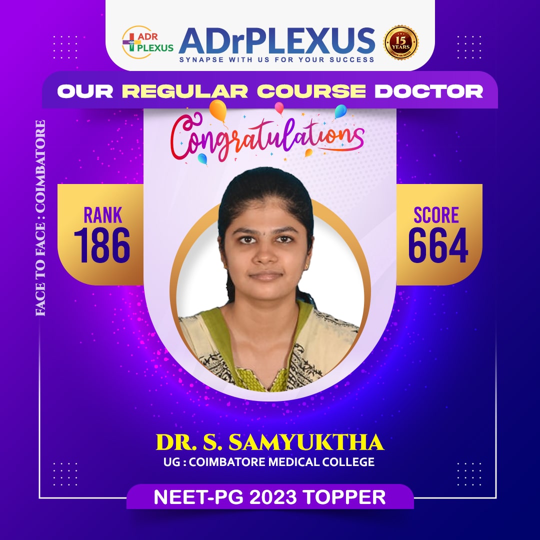 DR. SAMYUKTHA.S