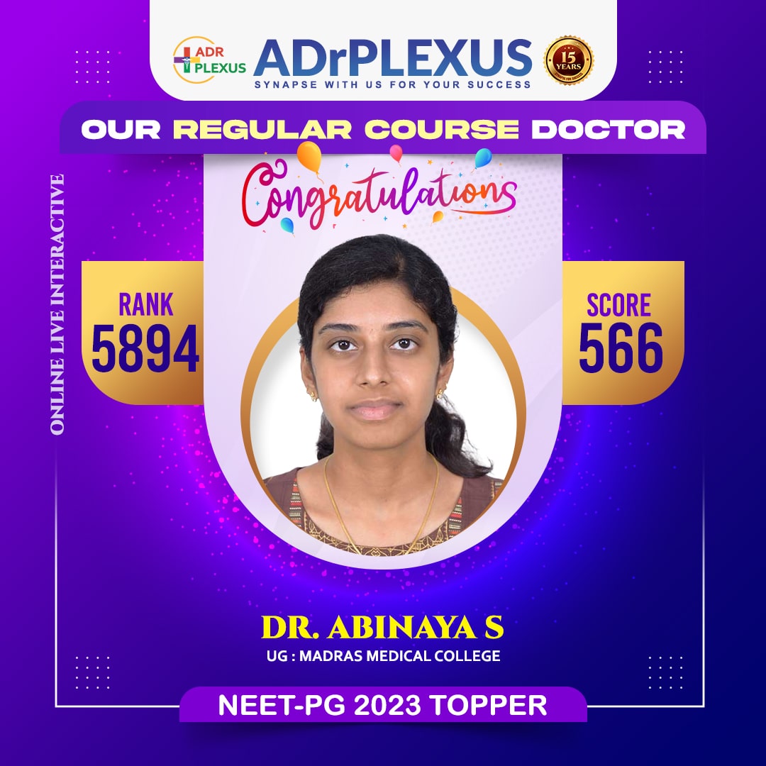 DR. ABINAYA S