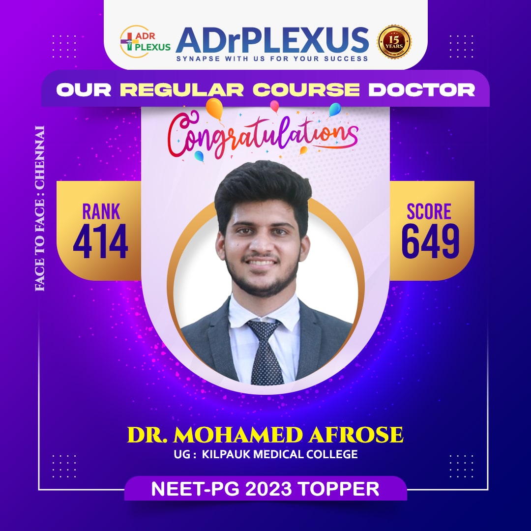 DR. MOHAMED AFROSE