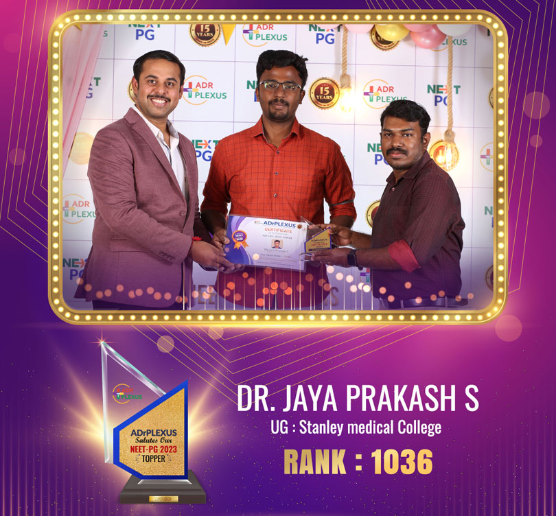 DR. JAYA PRAKASH S