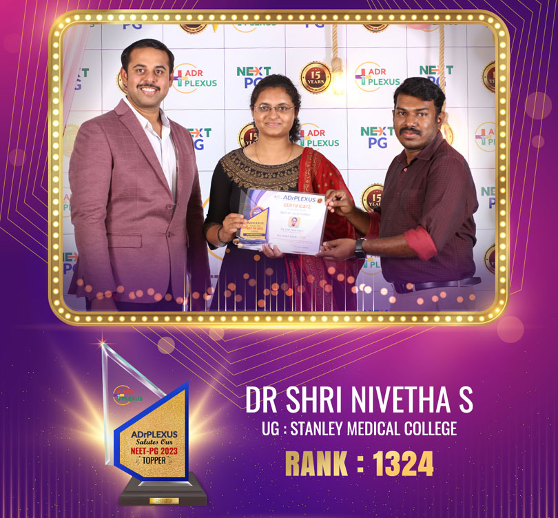 DR. SHRI NIVETHA S