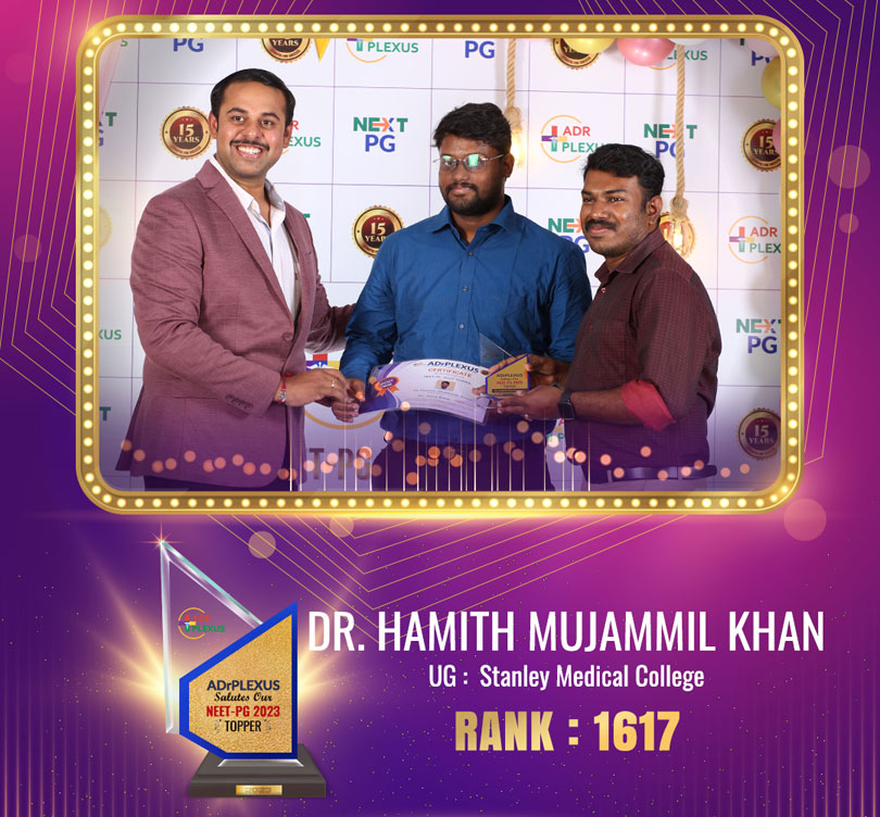 DR. HAMITH MUJAMMIL KHAN