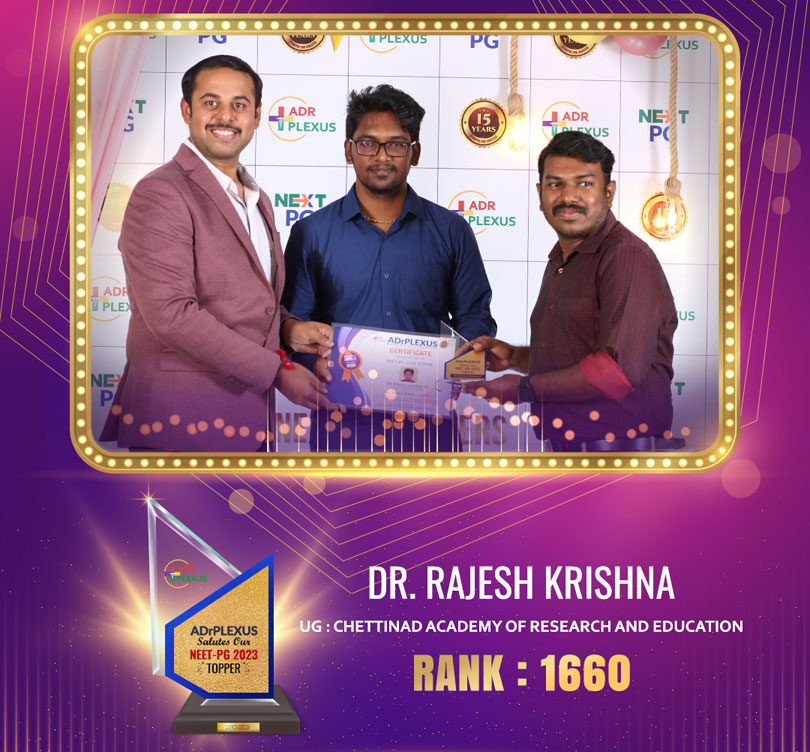 DR. RAJESH KRISHNA