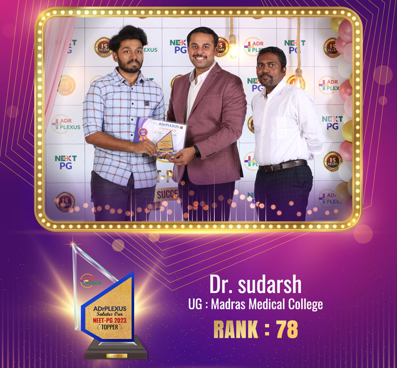 DR. SUDARSH