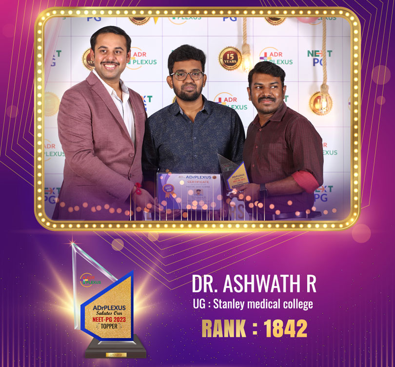 DR. ASHWATH R