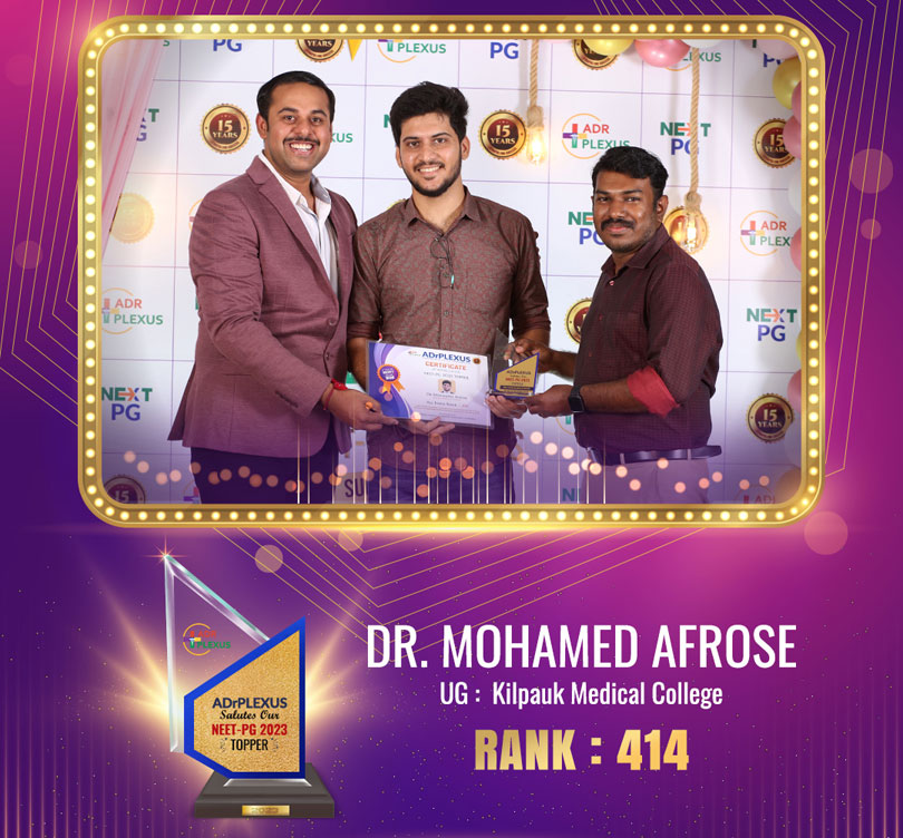 DR. MOHAMED AFROSE