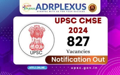 UPSC CMSE 2024 Notification for 827 Vacancies OUT